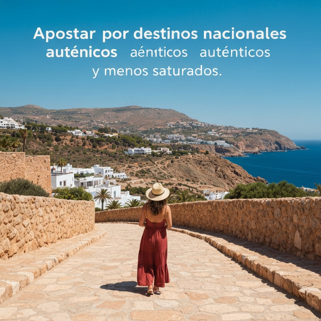 Apostar por destinos nacionales auténticos y menos saturados